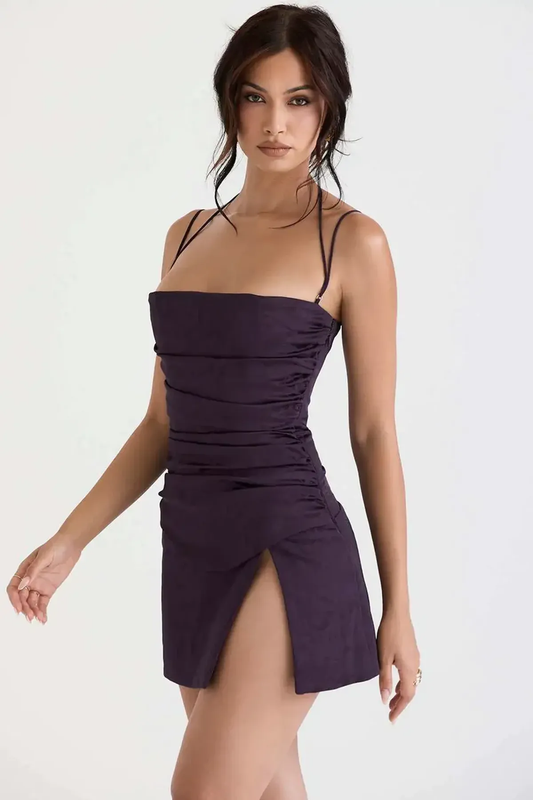 Dusk Side Geather Dress