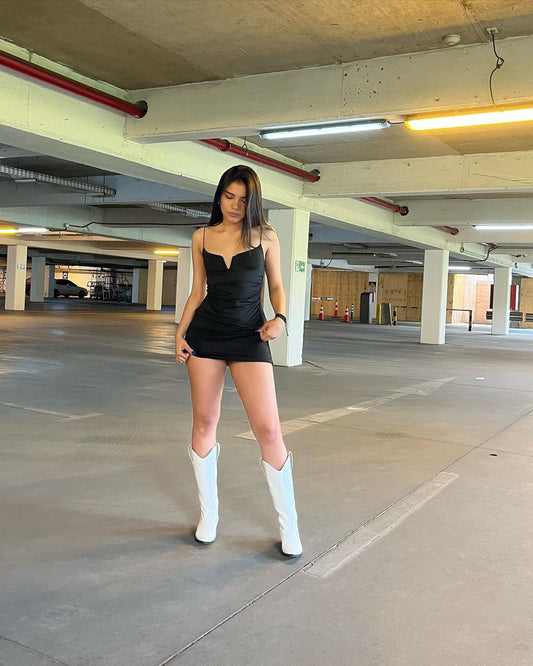 one peace dress in black