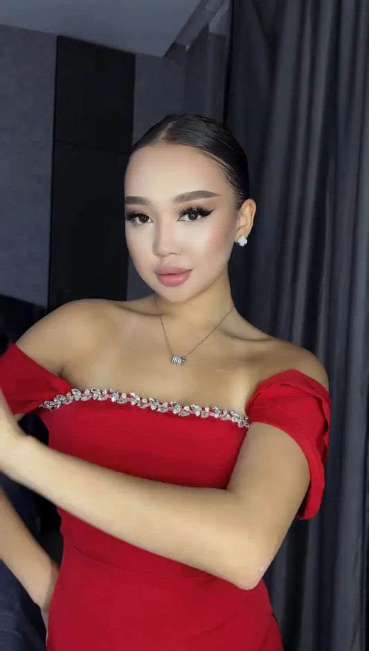 Imperial Red Maxi Dress