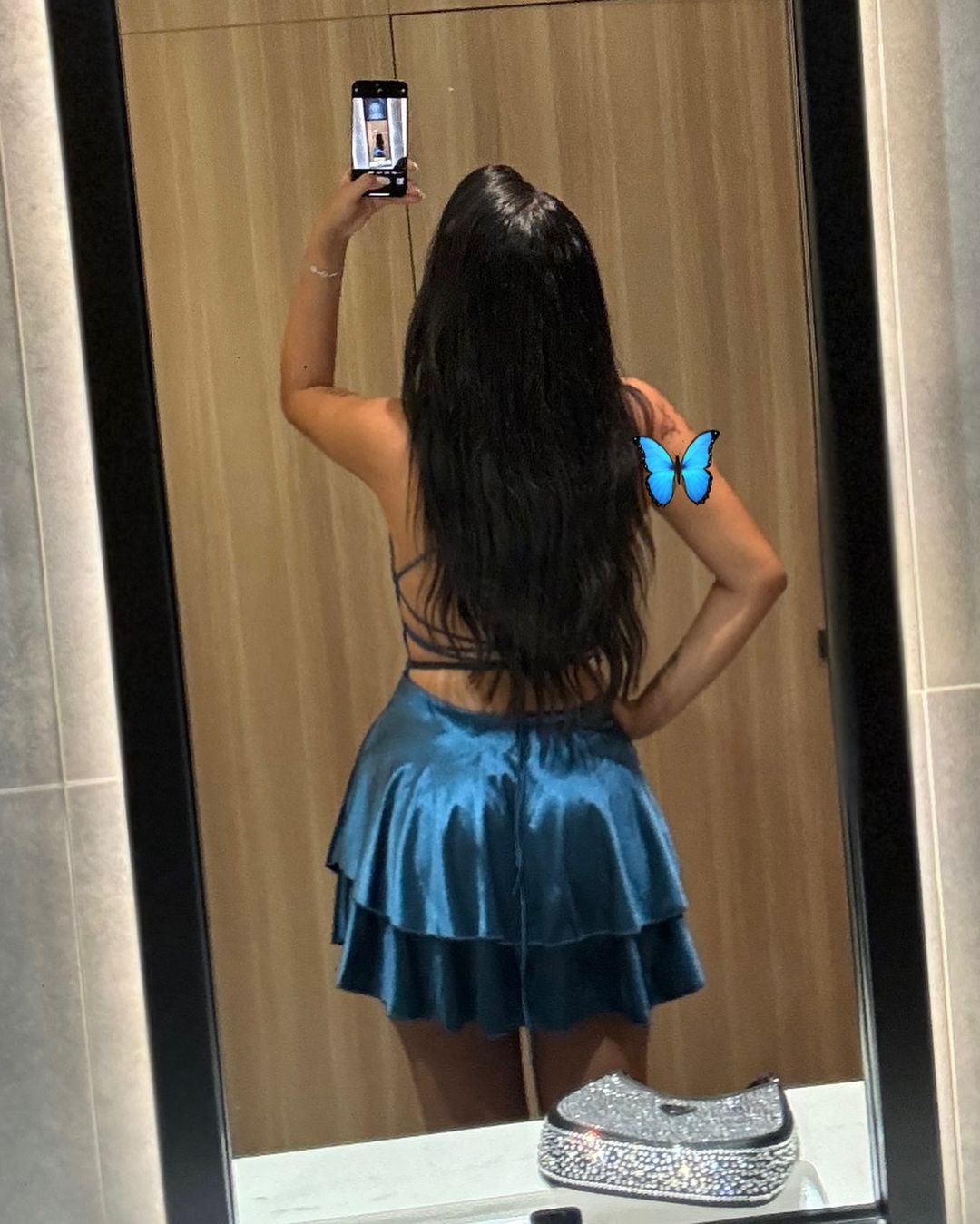 Indigo Short Blue Dress