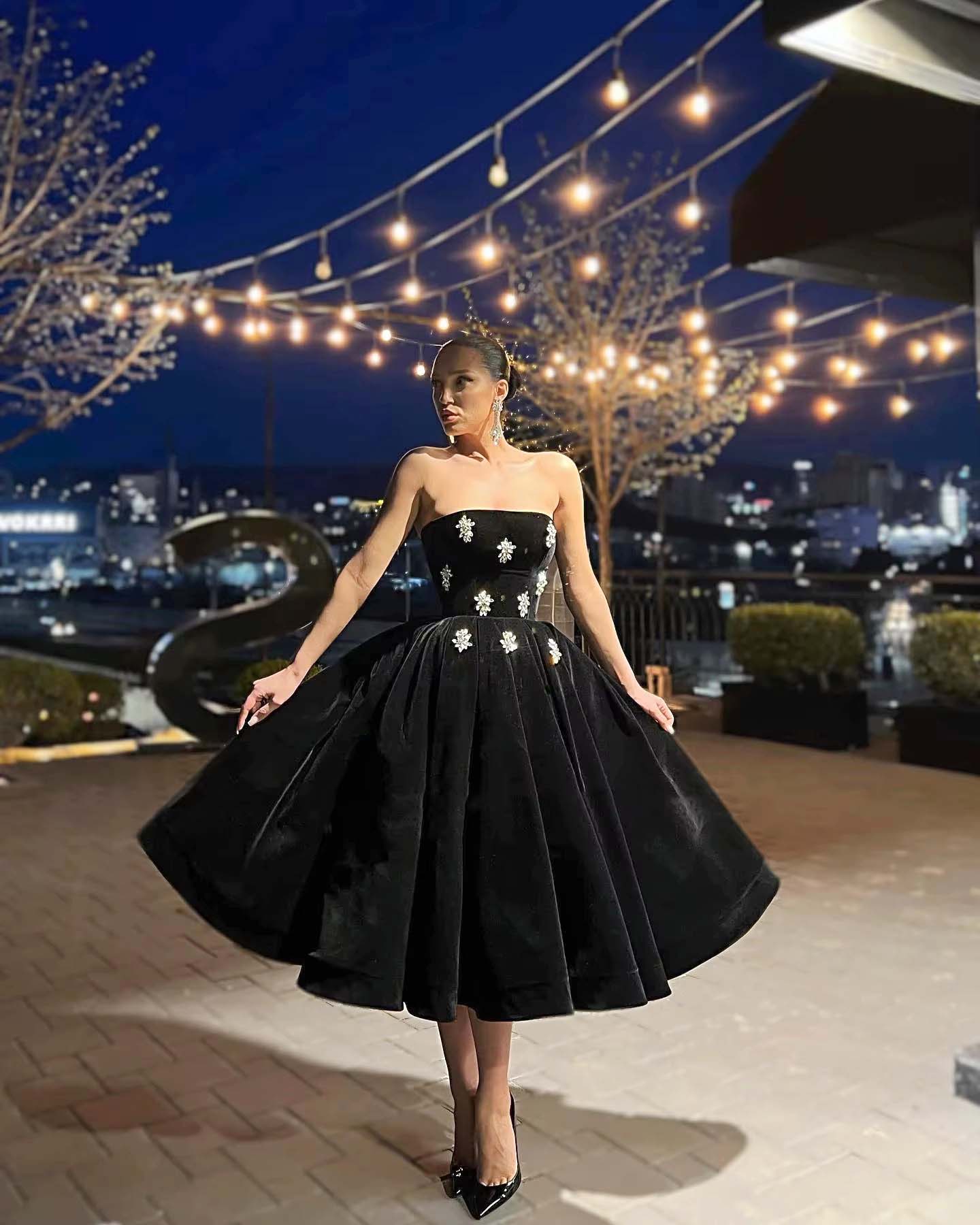 Shop Now Barbie Black Velvet Dress with London Snitch Londonsnitch Shop Now Barbie Black Velvet Dress with London Snitch Londonsnitch