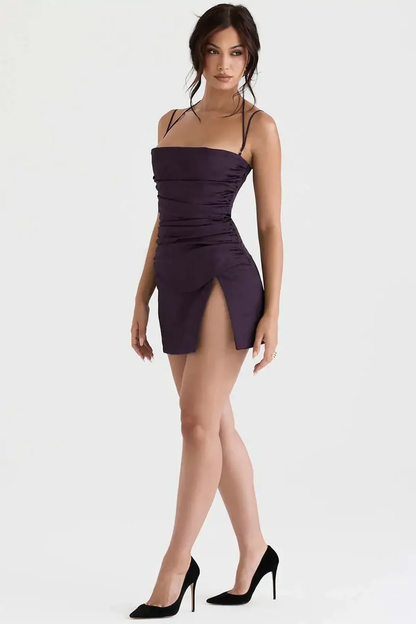 Dusk Side Geather Dress