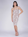 Posh Midi White Dress