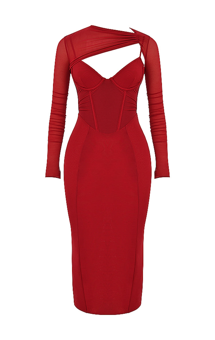 Kylo Party Popper Red Dress