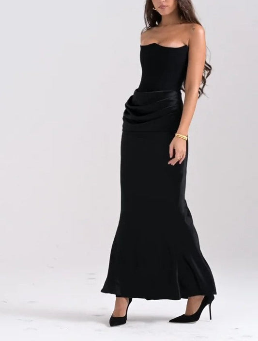 Off Shoulder Maxi Dress