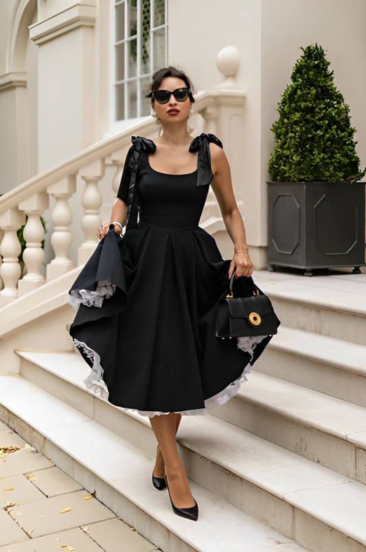 Black Frill Dress