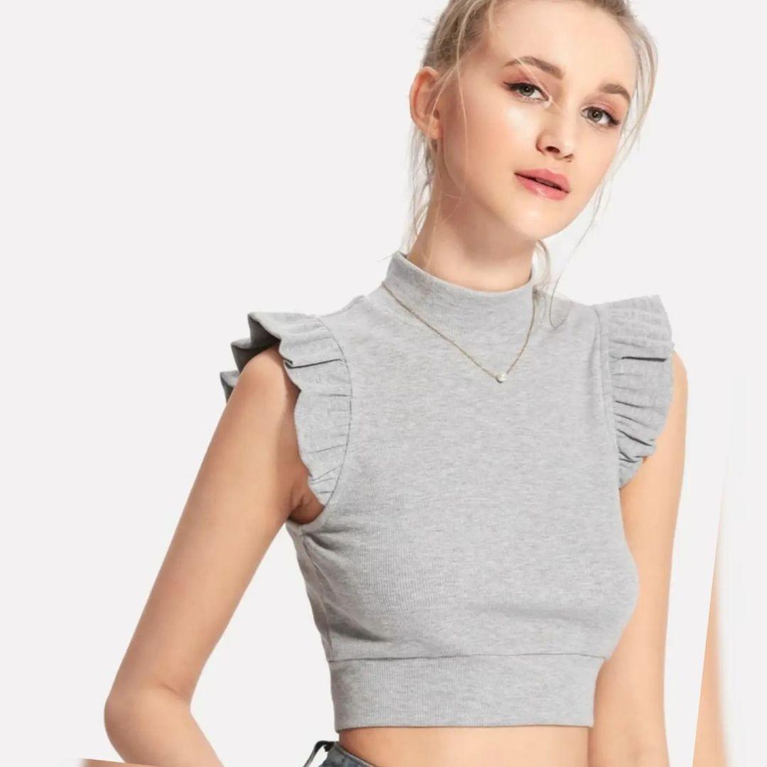 Frill crop top - Westo India