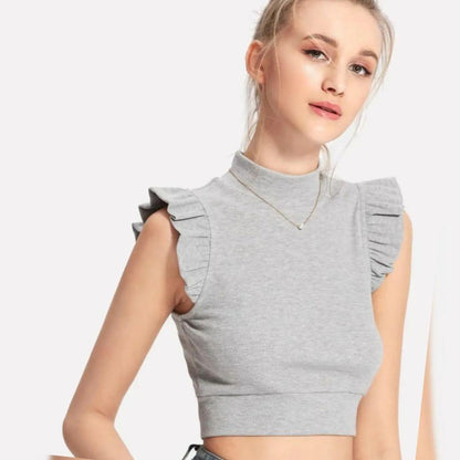 Frill crop top - Westo India