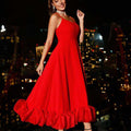 Jolly Red Long Dress