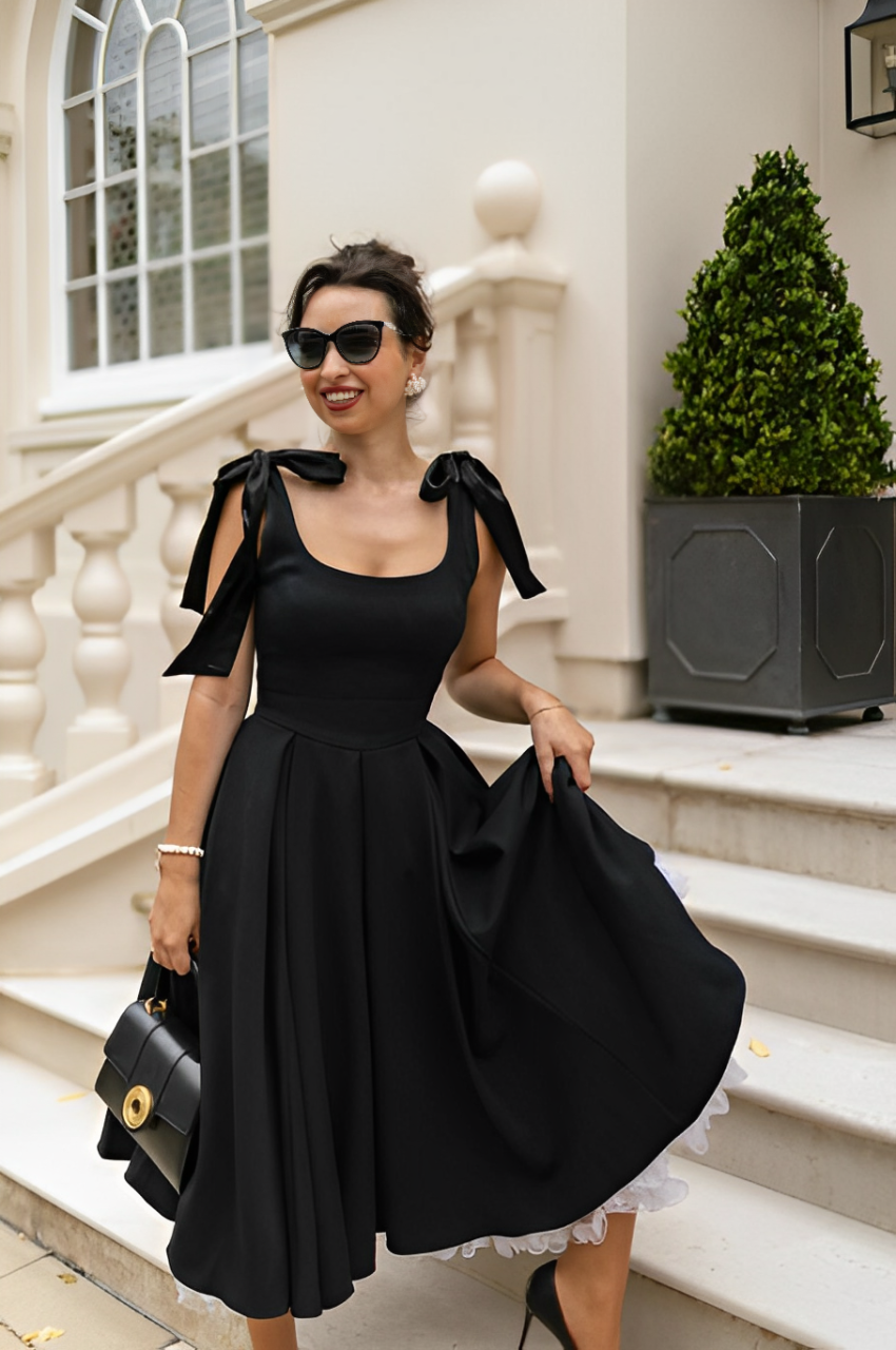 Black Frill Dress