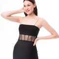 Fray Sparkle Black Dress