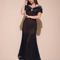 Tiaran Black Long Dress