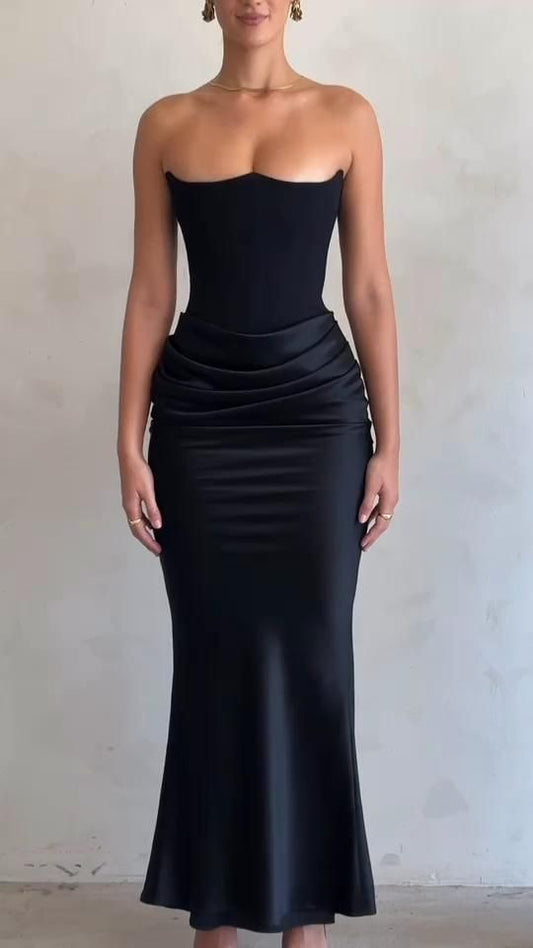 Off Shoulder Maxi Dress