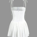 Volley White Short Dress