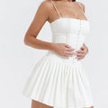 Volley White Short Dress