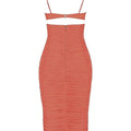 Rushed Cutout Dress - Westo India