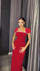 Imperial Red Maxi Dress