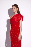 Miora Red Stone Dress