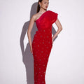 Miora Red Stone Dress