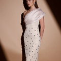 Miora White Stone Dress