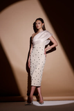 Miora White Stone Dress