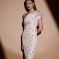 Miora White Stone Dress