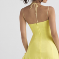 Petal Caul Neck Dress