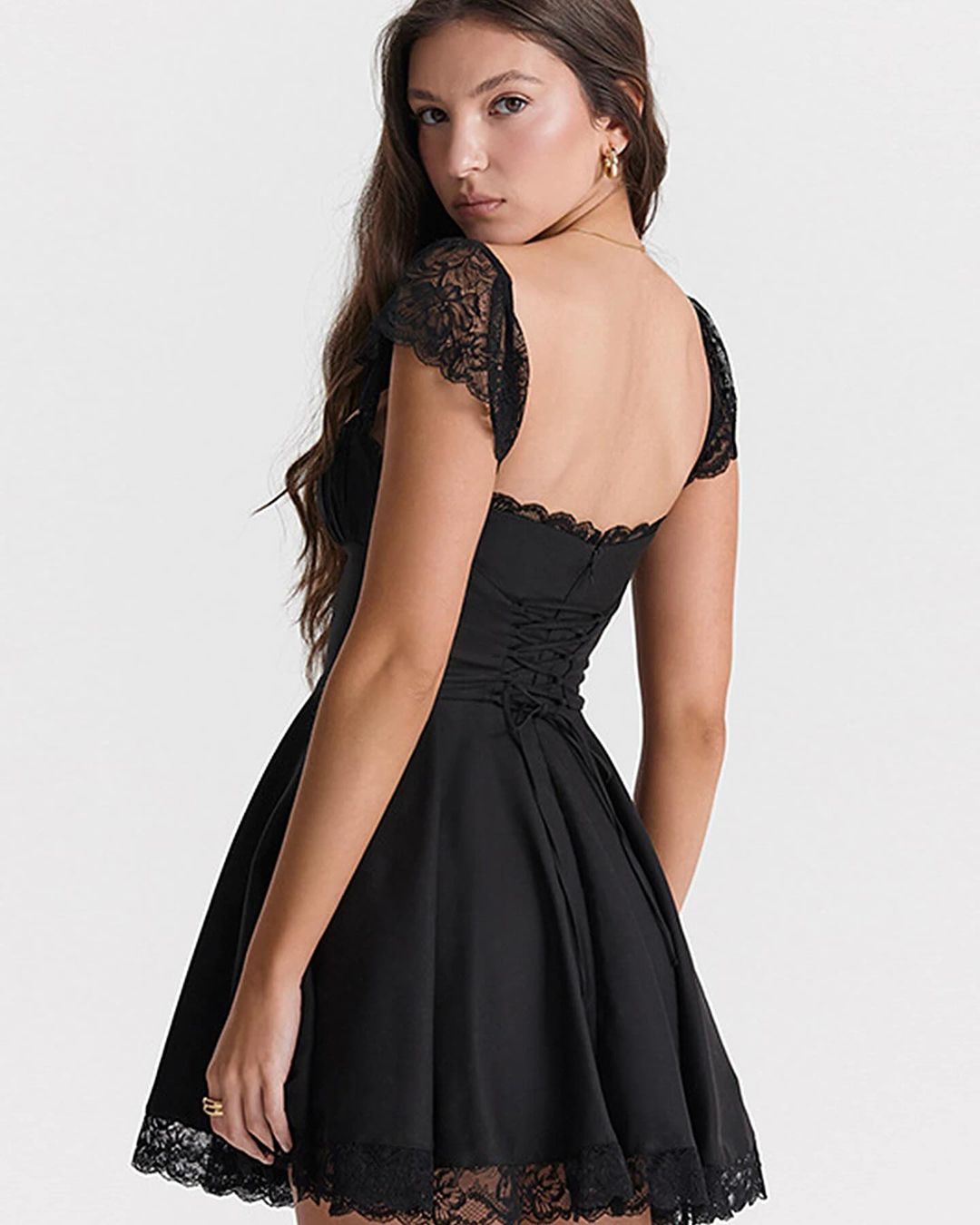 Tintin Black Dress