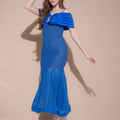 Tiaran Blue Long Dress