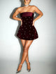 Wine Party Short Dress
