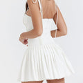 Volley White Short Dress