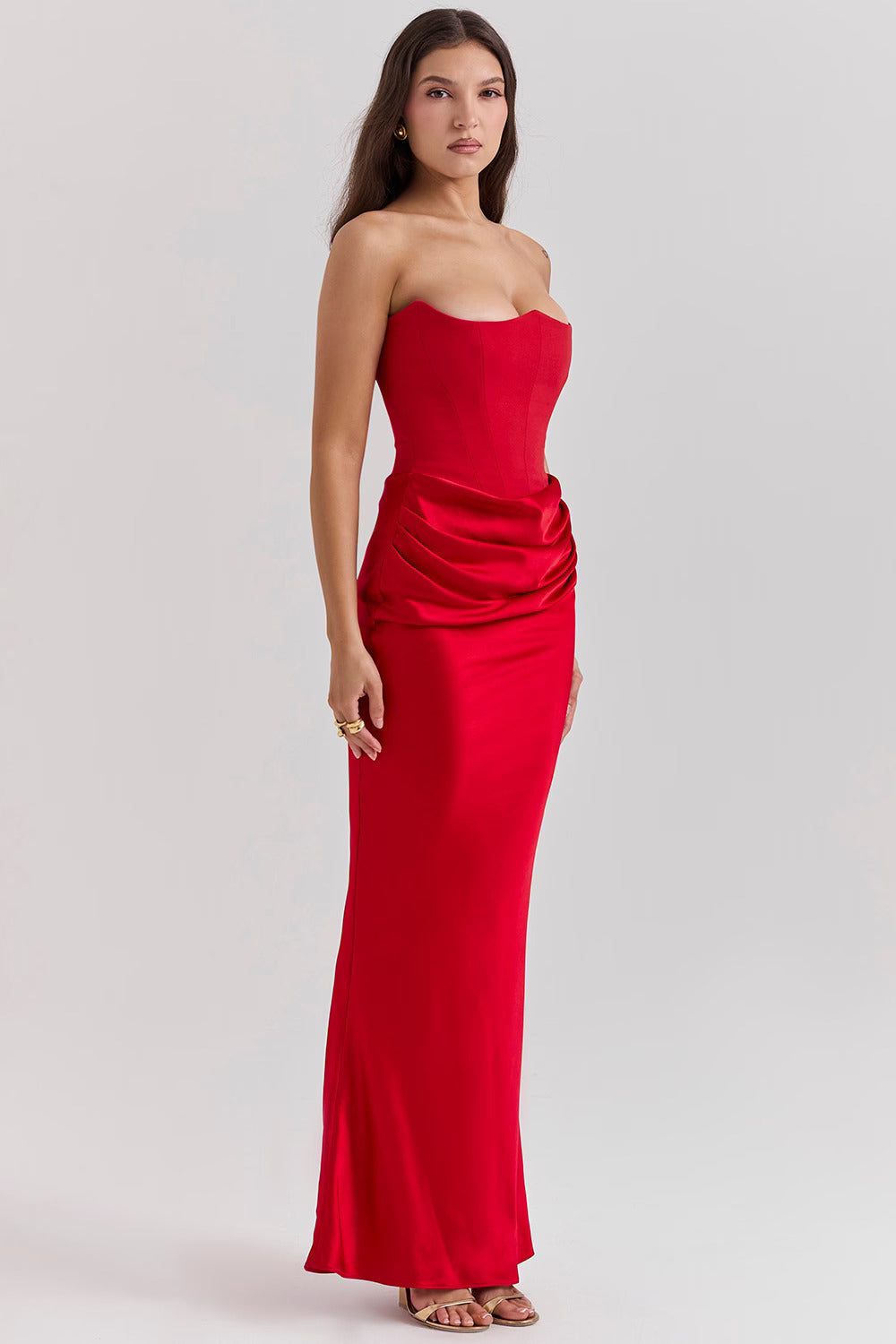 Off Shoulder Maxi Dress
