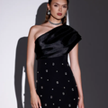 Miora Black Stone Dress