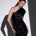 Miora Black Stone Dress