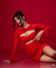 Pitch Red Dress