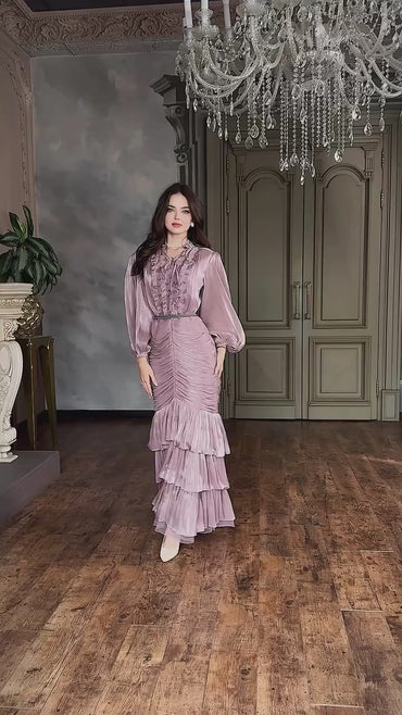 Velentino Pink Long Dress