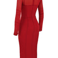 Kylo Party Popper Red Dress