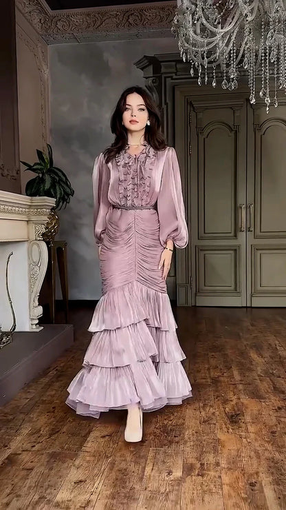 Velentino Pink Long Dress