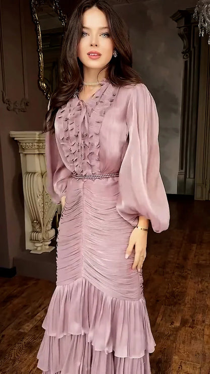 Velentino Pink Long Dress