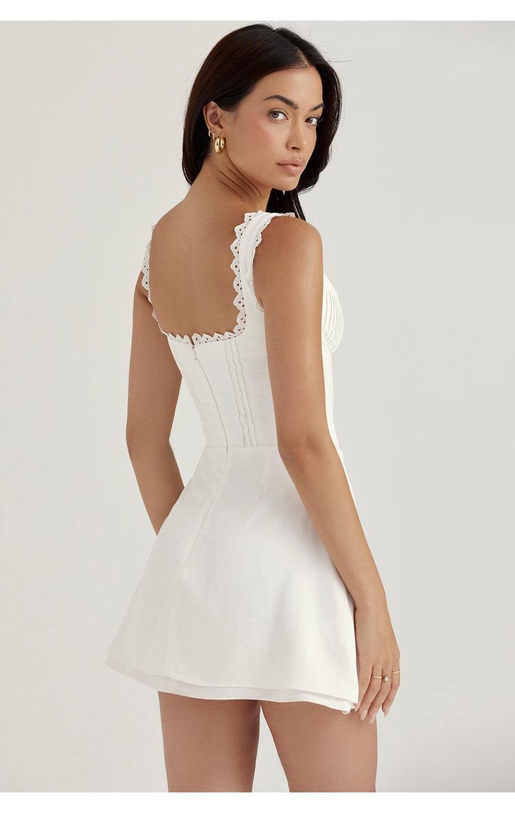 PIXIE WHITE DRESS - Westo India